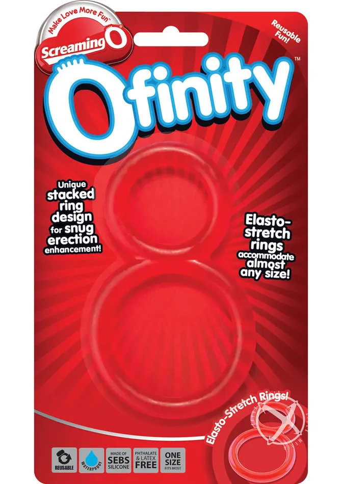 Ofinity Super Stretchy Double Silicone Cock Ring Waterproof Screaming O Male Sex Toys Ofinity Super Stretchy Double Silicone Cock Ring Waterproof Screaming O Male Sex Toys