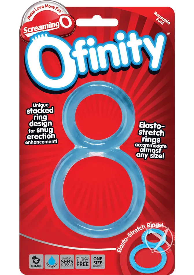 Ofinity Super Stretchy Double Silicone Cock Ring Waterproof Screaming O Male Sex Toys Ofinity Super Stretchy Double Silicone Cock Ring Waterproof Screaming O Male Sex Toys