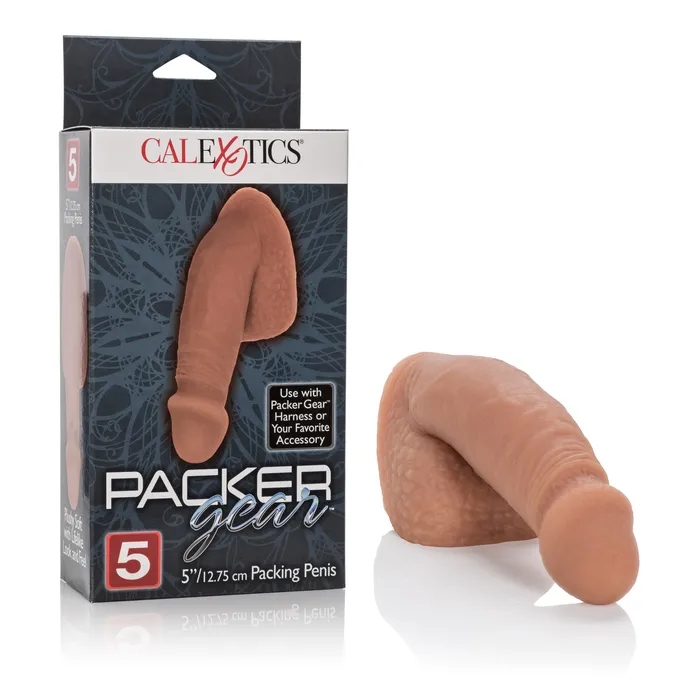Packer Gear Packing Penis 5 Inch Brown CalExotics Anal