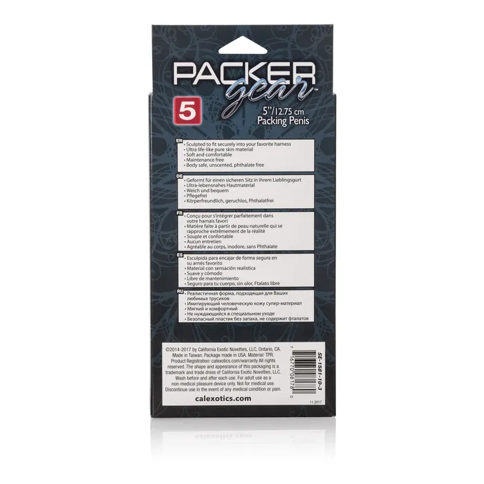 Packer Gear Packing Penis 5 Inch Brown CalExotics Anal