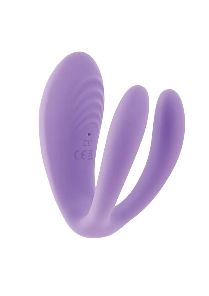 Petite Tickler Rechargeable Silicone Triple Stimulating Mini Vibrator with Remote Control Evolved Female Sex Toys