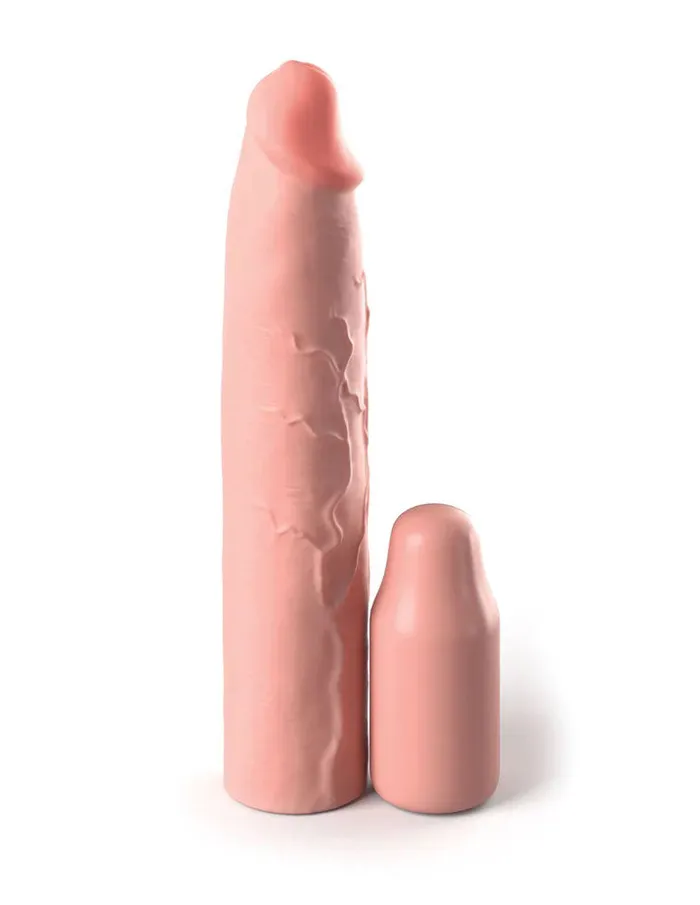 Pipedream Anal Fantasy XTensions Elite 9 Inch Sleeve With 3 Inch Plug Light