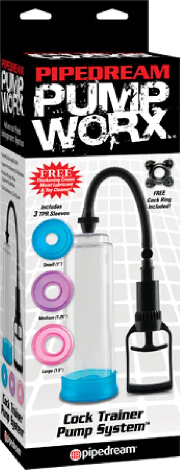 Pipedreams Male Sex Toys Cock Trainer Pump System