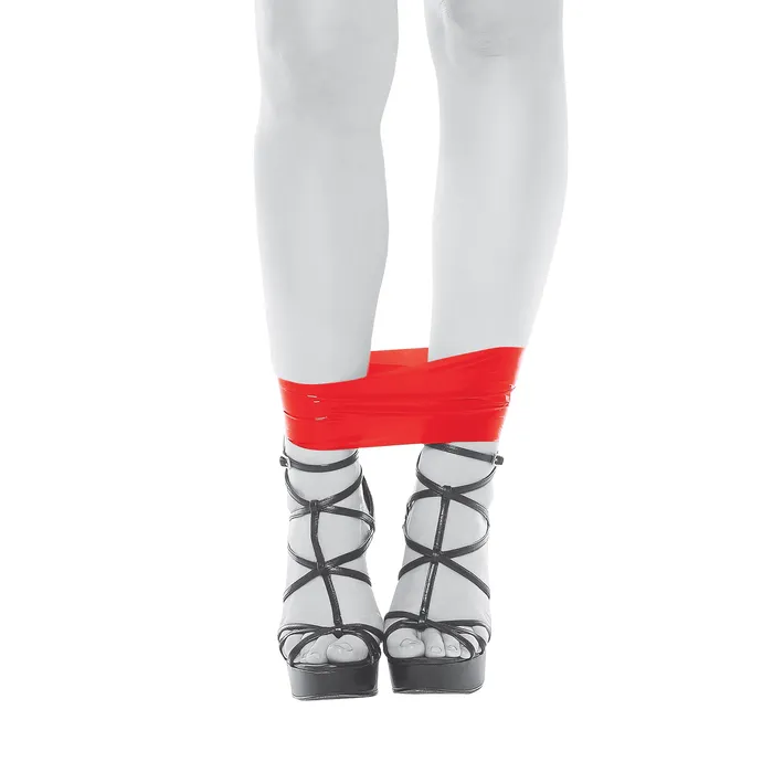 Restraints Evolved Novelties Bondage Tape Red