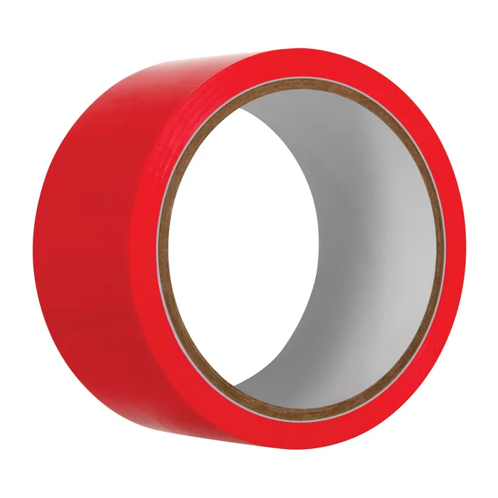 Restraints Evolved Novelties Bondage Tape Red