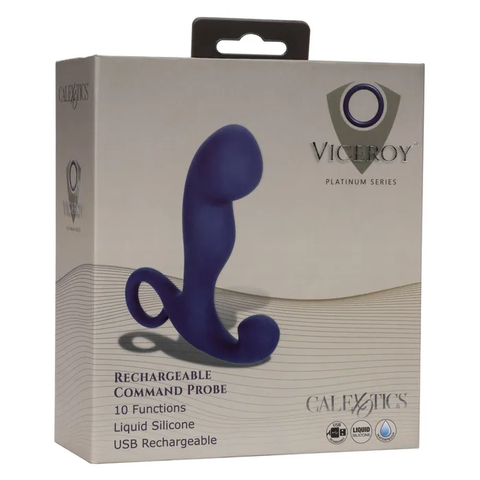Sale Anal Viceroy Rechargeable Command Probe Blue