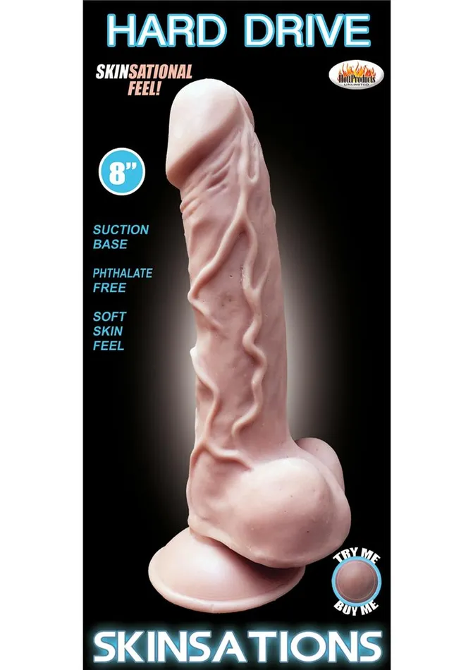 Skinsations Hard Drive Skinsations Realistic Silicone Dildo Dildos