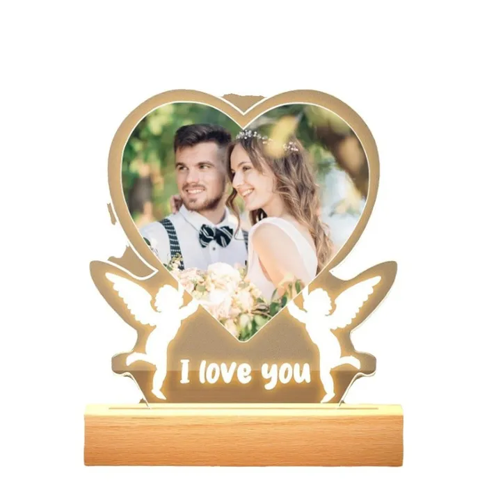 Valentines Day Night Light Acrylic Color Printing Photo Personalized Ornament cj Dildos