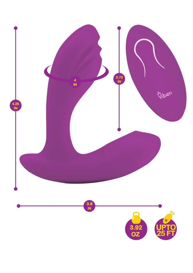 Viben Epiphany Berry Rollerball Clitoral Massager Female Sex Toys Viben Epiphany Berry Rollerball Clitoral Massager Female Sex Toys