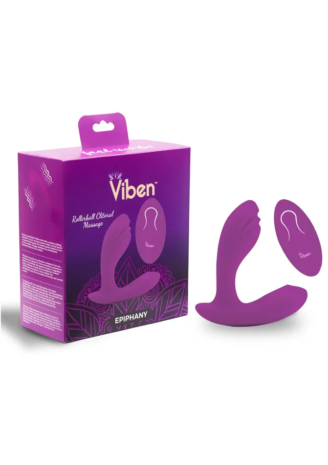 Viben Epiphany Berry Rollerball Clitoral Massager Female Sex Toys Viben Epiphany Berry Rollerball Clitoral Massager Female Sex Toys