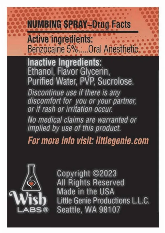 Vibrators Cheef Relief Cheef Relief Soothing Throat Spray 1oz Cinnamon