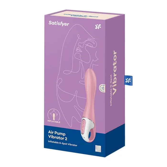 Vibrators Satisfyer Satisfyer Air Pump Vibrator 2 Light Red