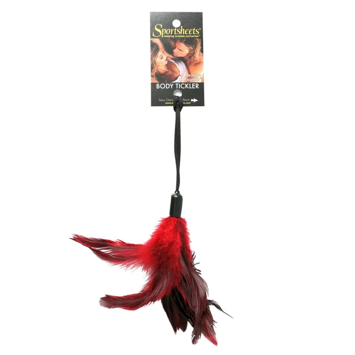 Vibrators Sportsheets Pleasure Feather Red Vibrators Sportsheets Pleasure Feather Red