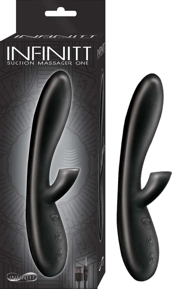 2024 Holiday Sale Anal Infinitt Suction Massager One Black