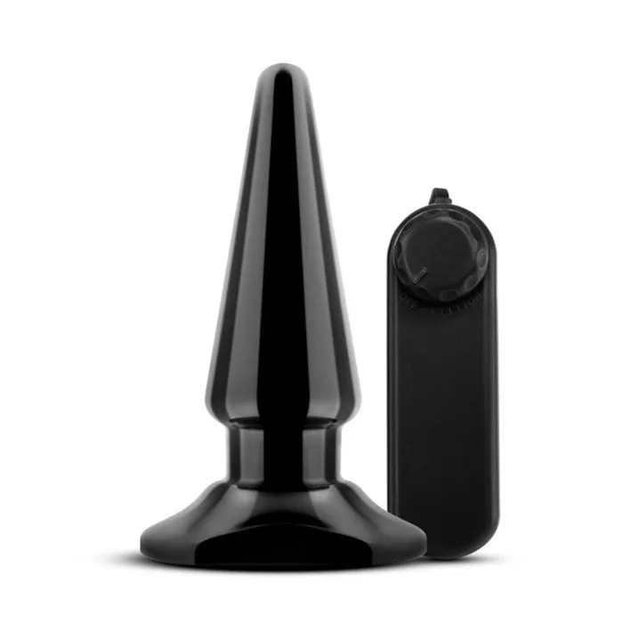 Anal Adventures Basic Vibrating Anal Pleaser Black Blush Anal