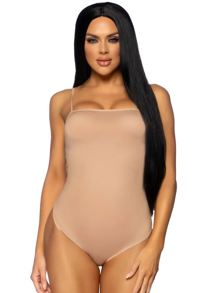 Anal Leg Avenue 33 Inch Long Straight Wig Black