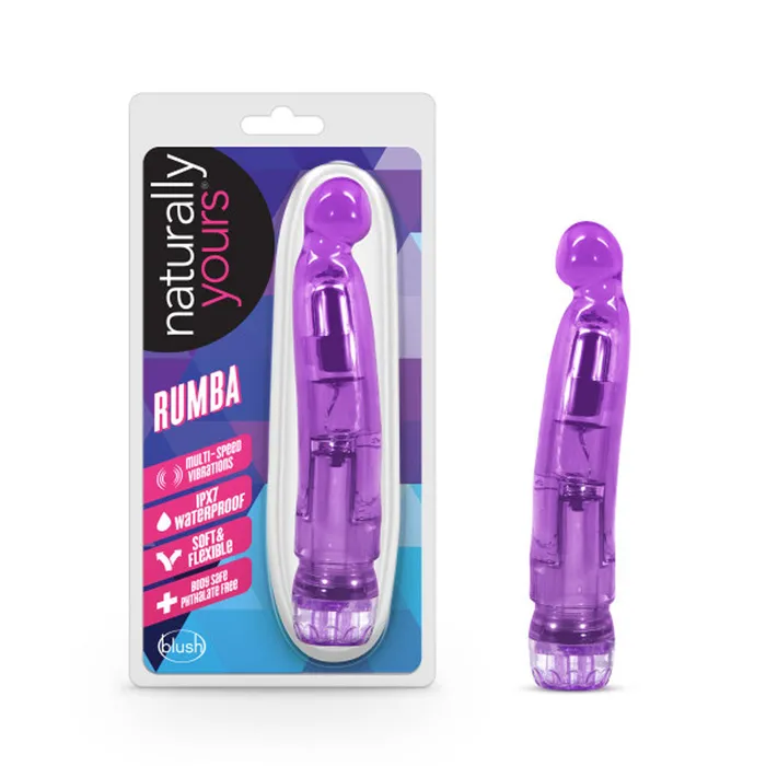 Blush Vibrators Naturally Yours Rumba Purple
