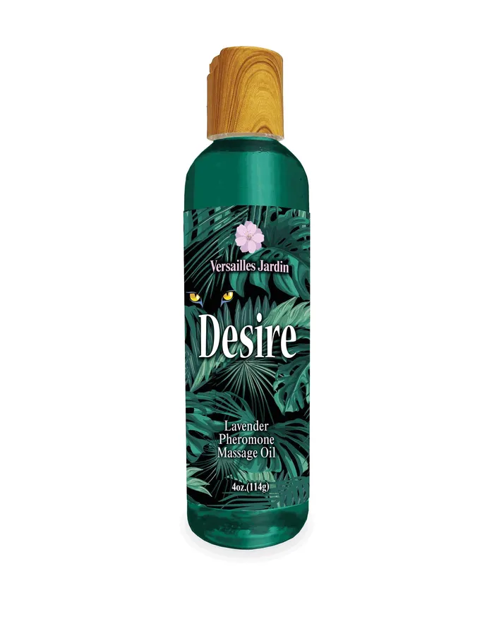 Couples Little Genie Desire Pheromone Massage Oil 4 Oz Lavender