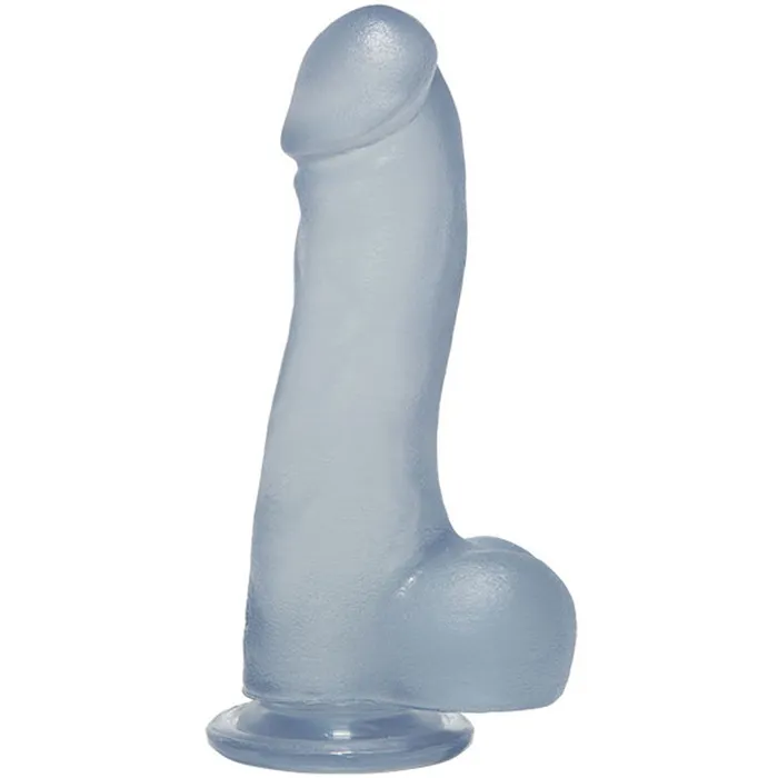 Dildos Doc Johnson Crystal Jellies 75 Inch Master Cock With Balls