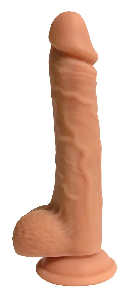Easy Riders EASY RIDERS 9 DUAL DENSITY SILICONE DILDO WITH BALLS Female Sex Toys Easy Riders EASY RIDERS 9 DUAL DENSITY SILICONE DILDO WITH BALLS Female Sex Toys