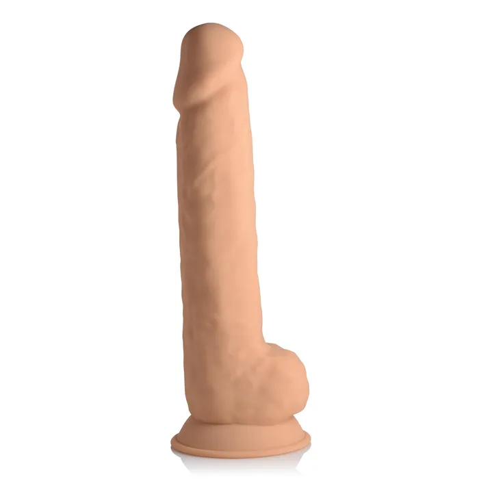 FLESHSTIXXX 10 SILICONE DILDO WBALLS FLESHSTIXXX Dildos