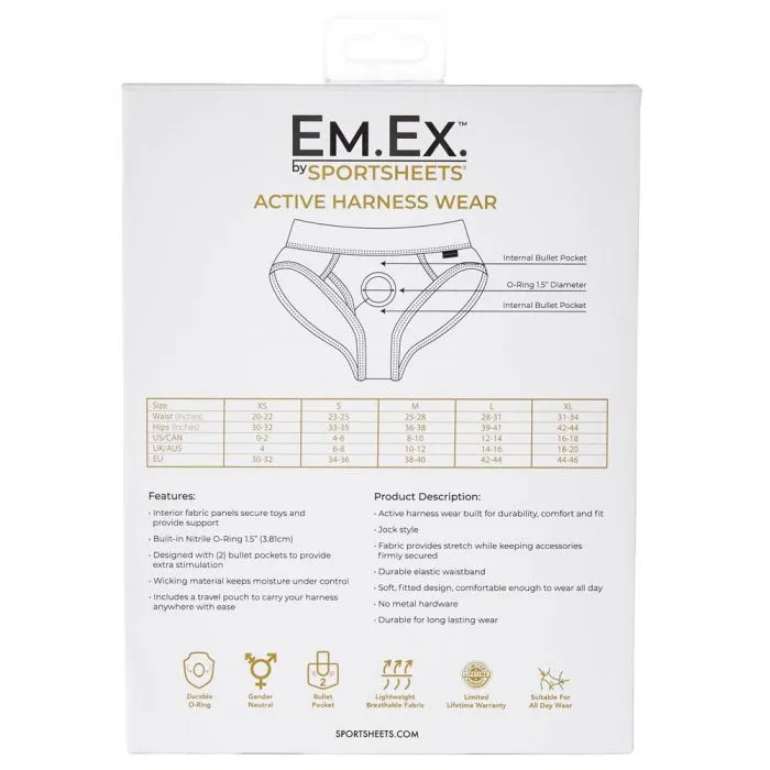 ItsForMyFriend Female Sex Toys Sportsheets EmEx Active Harness Wear Contour L