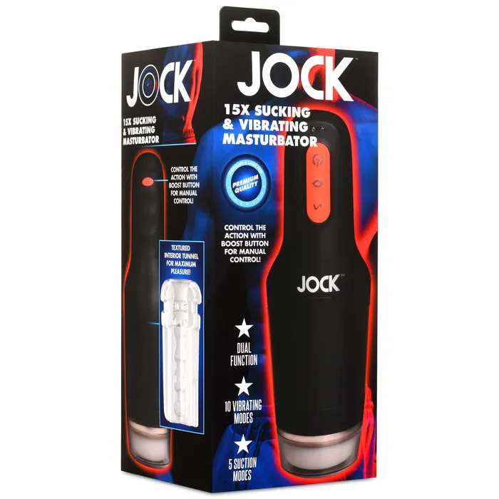 Jock Male Sex Toys Jock 15X Sucking vibrating masturbator