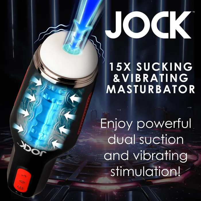 Jock Male Sex Toys Jock 15X Sucking vibrating masturbator