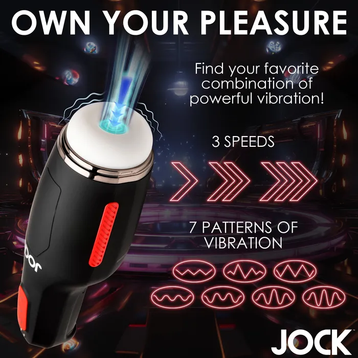 Jock Male Sex Toys Jock 15X Sucking vibrating masturbator