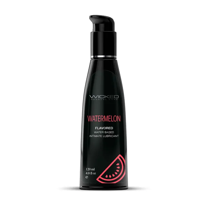 Lubricants Wicked Sensual Care Aqua Watermelon Flavored Water Based Intimate Lubricant 4 Fl Oz Lubricants Wicked Sensual Care Aqua Watermelon Flavored Water Based Intimate Lubricant 4 Fl Oz