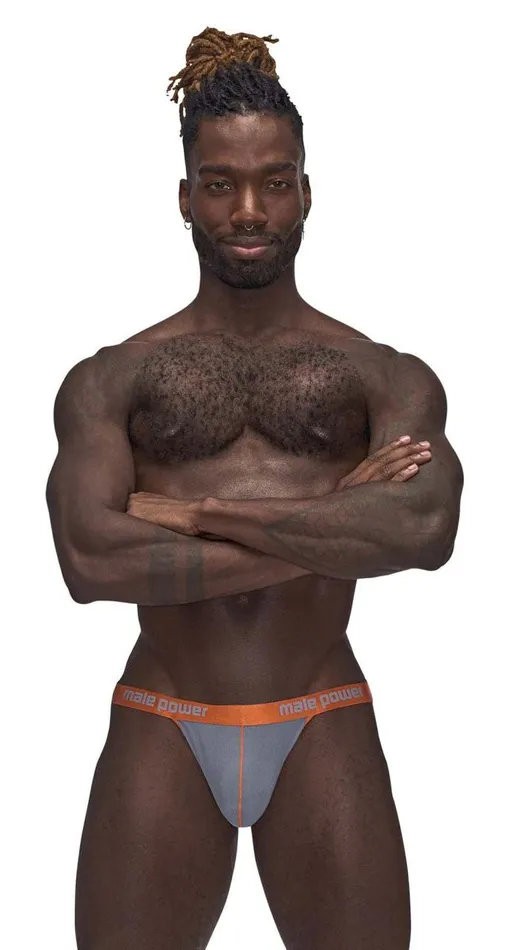 Male Power Casanova Uplift Jock LargexLarge Gray Male Sex Toys