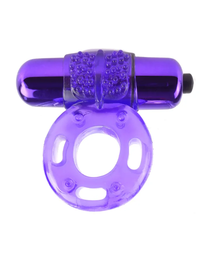 Male Sex Toys Fantasy CRingz Vibrating Super Ring Purple Pipedream