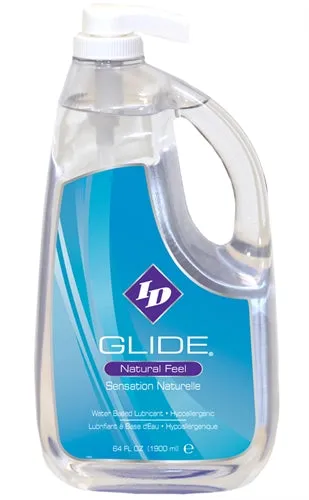 Male Sex Toys ID Lubricants ID Glide Pump Bottle 64 Fl Oz