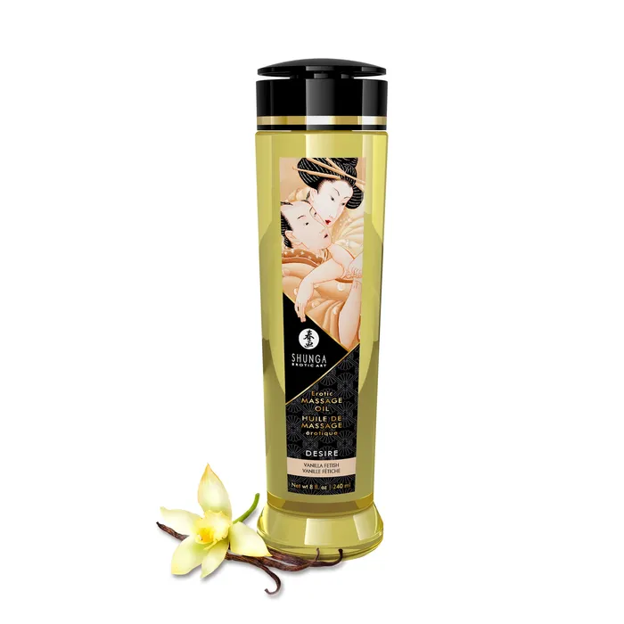 Massage Oils Desire 8 Fl Oz Vanilla Shunga Vibrators