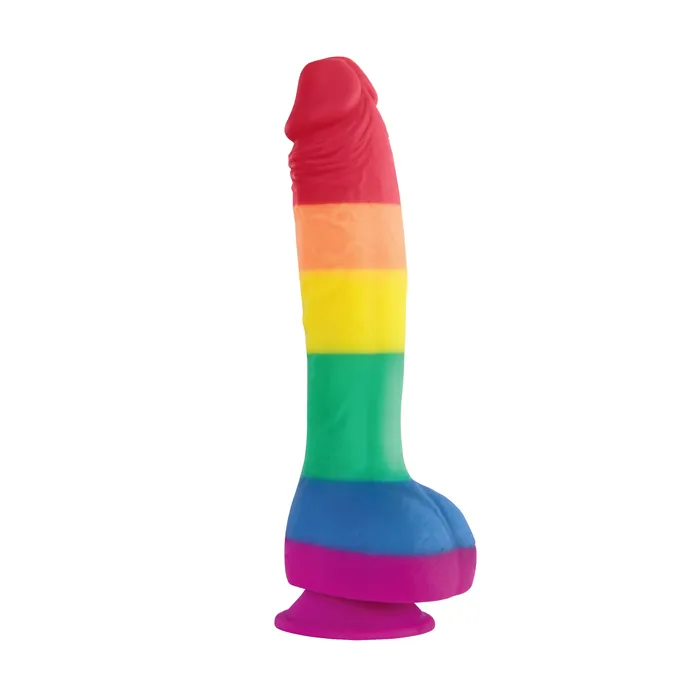 nsnovelties Dildos Colours Pride Edition 8 Inch Dong Rainbow