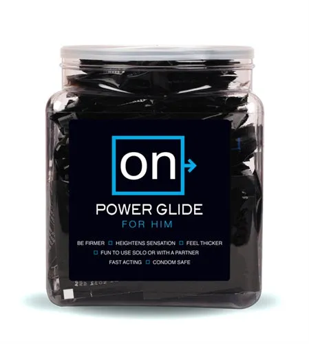 On Power Glide for Him 100 Piece Fishbowl Sensuva Female Sex Toys