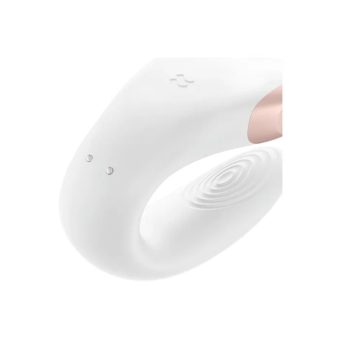 Satisfyer Satisfyer Double Love White App Enabled Vibrators