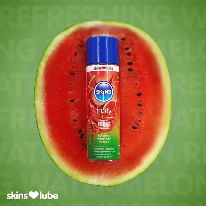 Skins Skins Fruity Watermelon Water Based Lubricant 130ml Lubricants