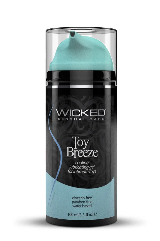 Toy Breeze Cooling Lubricating Gel for Intimate Toys 33 Fl Oz Wicked Sensual Care Couples