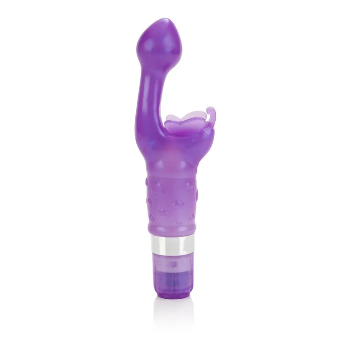Vibrators 9 Function Butterfly Kiss Platinum Edition Purple CalExotics