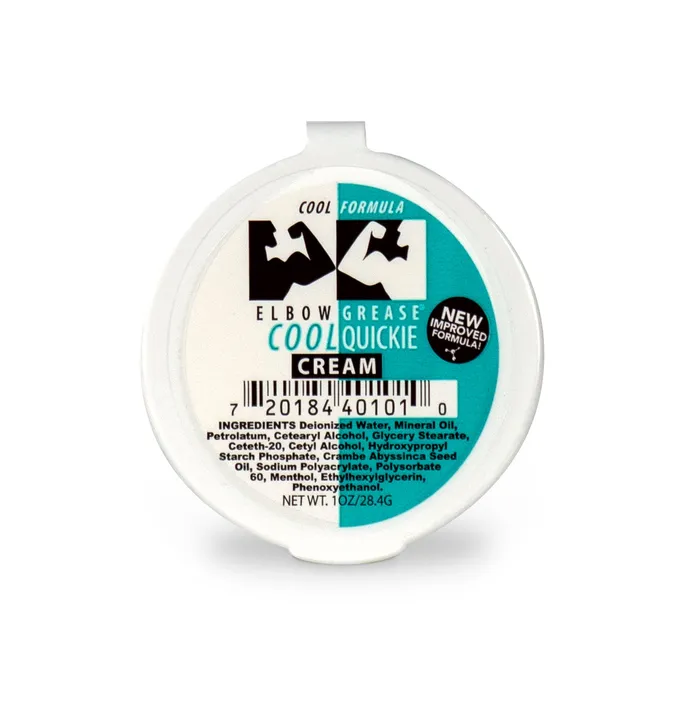 Vibrators B Cummings Elbow Grease Cool Cream Quickie 1 Oz