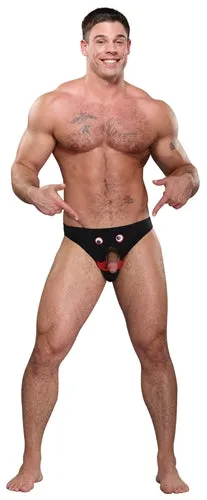 Vibrators Male Power Mr Nose Bikini One Size Black