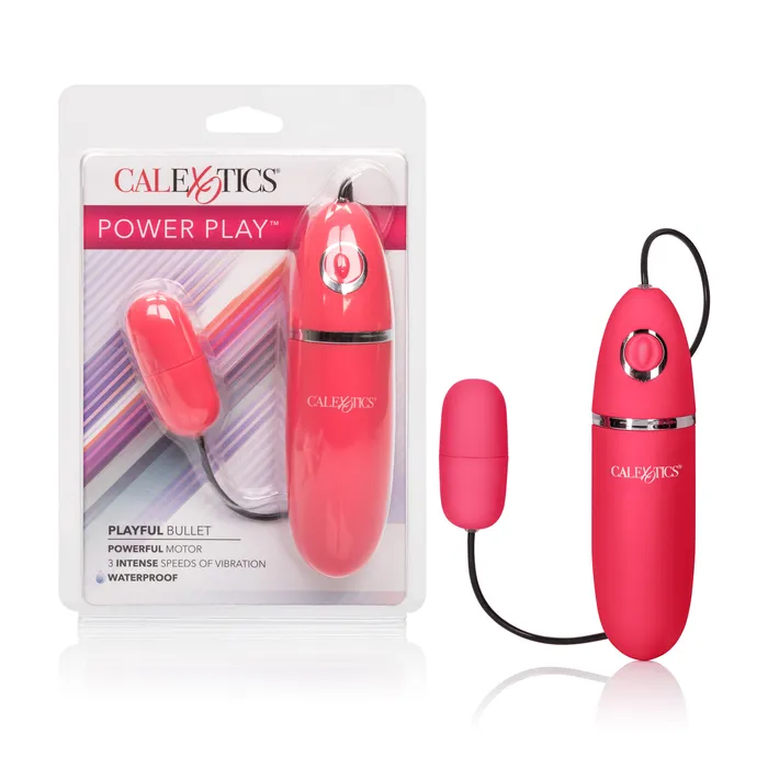 Vibrators Power Play Playful Bullet Pink CalExotics