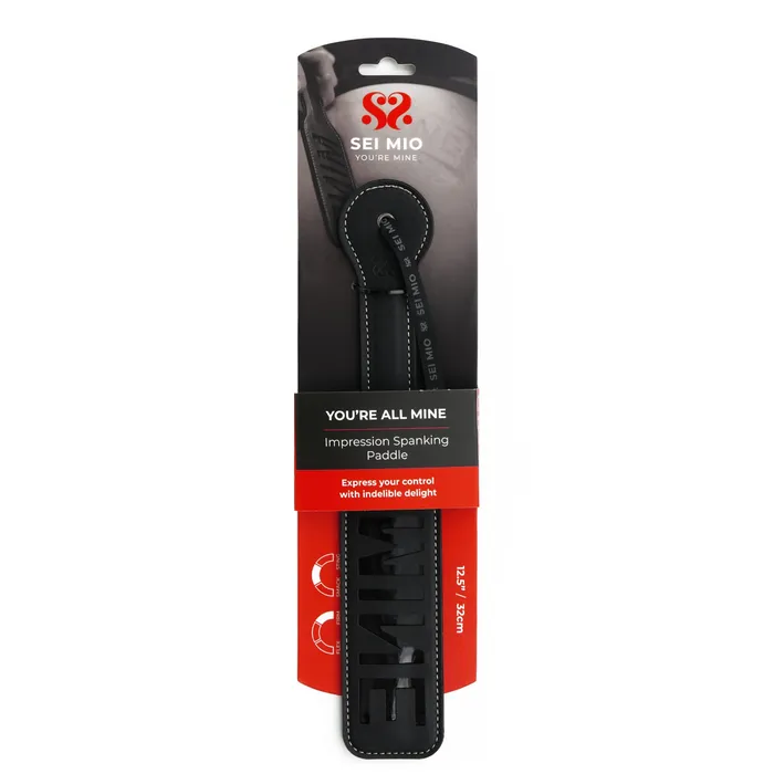 Vibrators SEI MIO Youre All Mine Impression Spanking Paddle