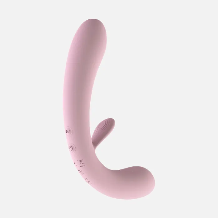 Vibrators Winyi Sally Couples Double Head Vibrator Pink Vibrators Winyi Sally Couples Double Head Vibrator Pink