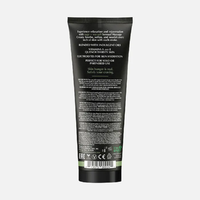 Wicked Sage and Sea Salt Massage Cream 120ml405oz Wicked Couples Wicked Sage and Sea Salt Massage Cream 120ml405oz Wicked Couples