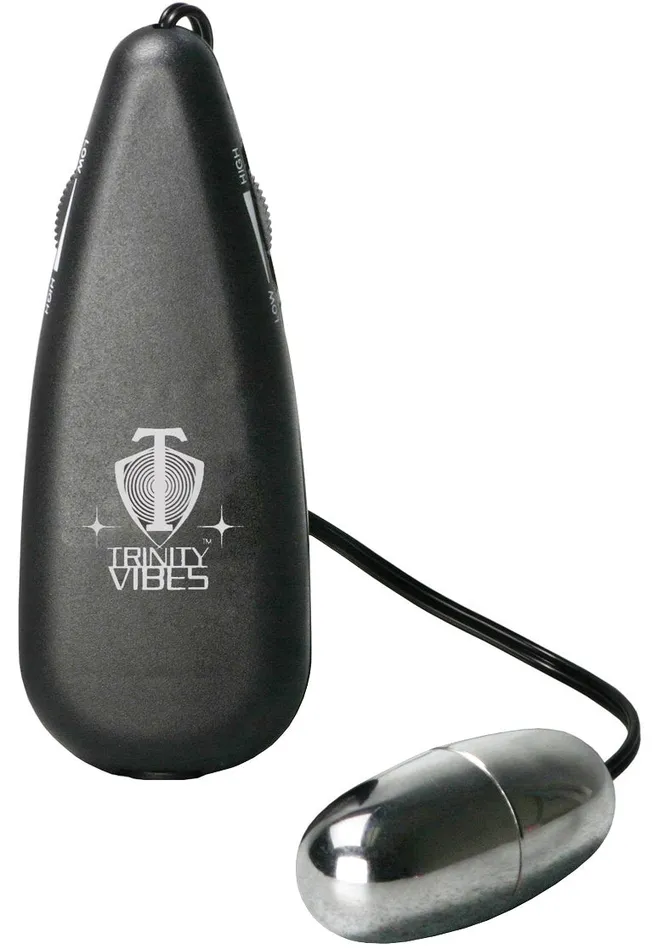 XR Brands Silver Vibrating Egg Female Sex Toys