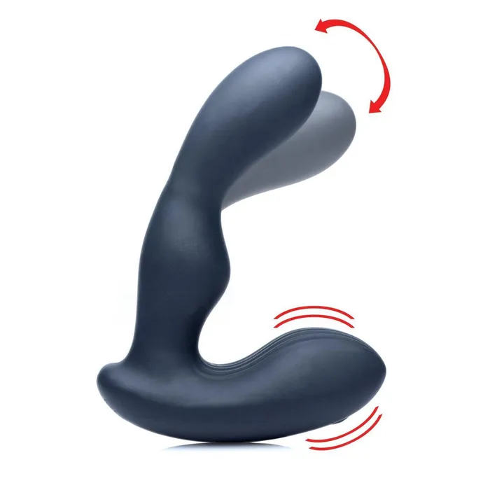 7X PStroke Silicone Prostate Stimulator with Stroking Shaft Alpha Pro Male Sex Toys