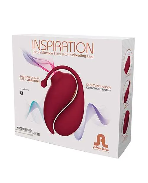 Adrien Lastic Female Sex Toys Adrien Lastic Inspiration Clitoral Suction Stimulator Vibrating Egg Red Adrien Lastic Female Sex Toys Adrien Lastic Inspiration Clitoral Suction Stimulator Vibrating Egg Red