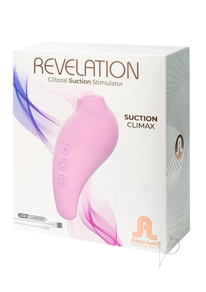 Adrien Lastic Revelation Rechargeable Silicone Clitoral Stimulator Pink Female Sex Toys Adrien Lastic Revelation Rechargeable Silicone Clitoral Stimulator Pink Female Sex Toys